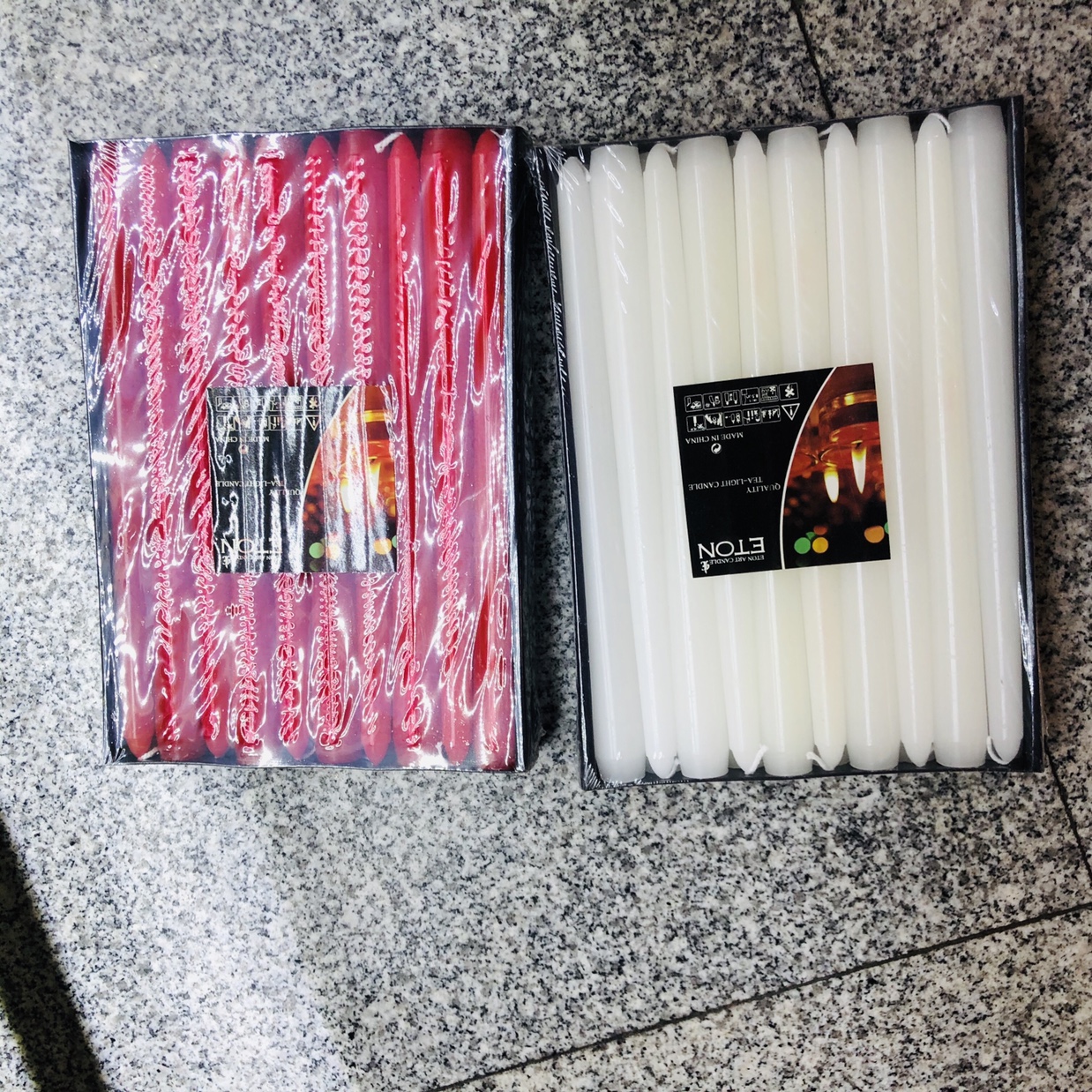 香薰白蜡烛 玻璃烛杯装 生日闪闪发光的蜡烛 温馨浪漫氛围营造 精致礼盒包装