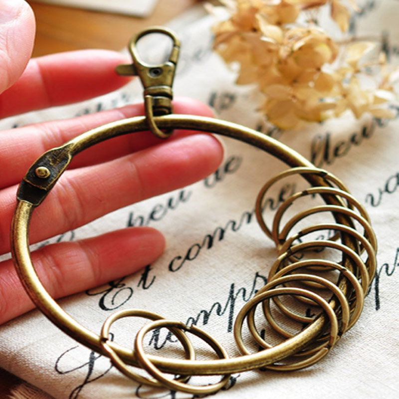 【厂家直销】ZAKKA杂货创意复古钥匙圈日韩流行大管家铁环DIY手工 https://m.1688.com/offer/