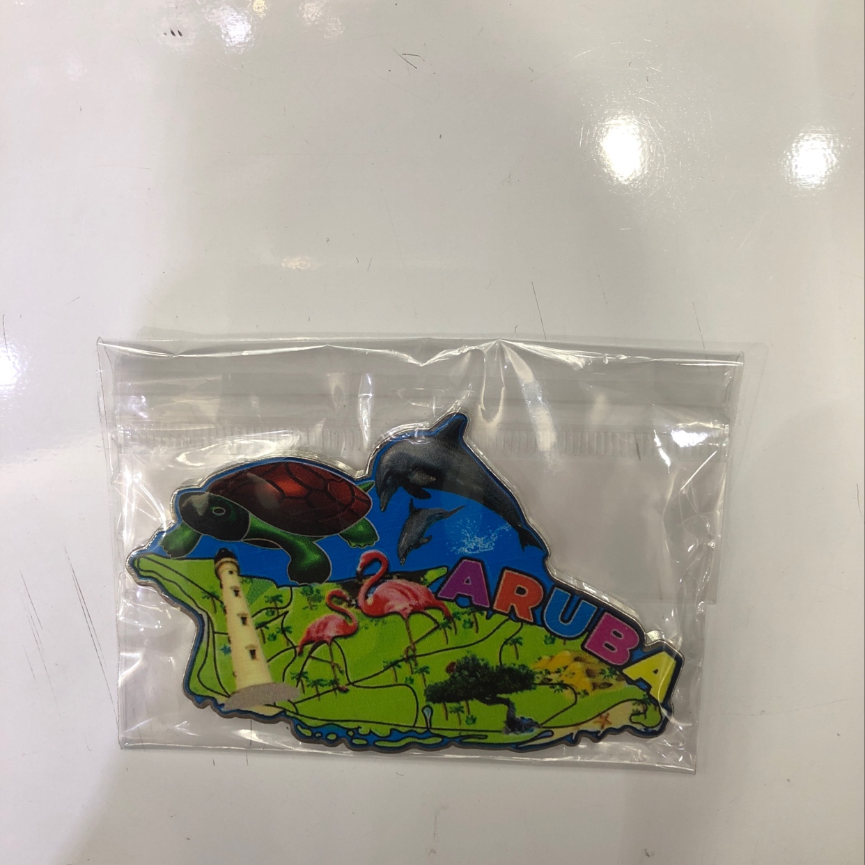 Ocean picture fridge magnet
