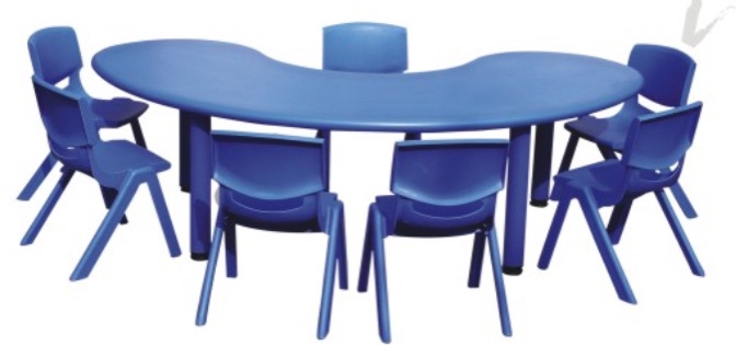 The infant student moon table full figure