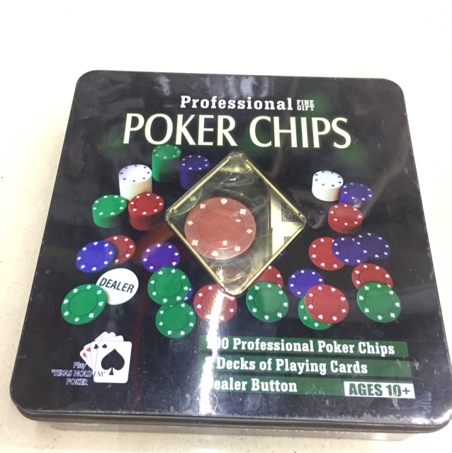 POKER CHIPS 筹码 100片筹码 德州扑克批发