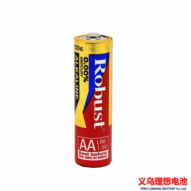 ROBUST碱性电池 5号五号干电池LR6 1.5v2只挂卡 玩具空调遥控器产品图