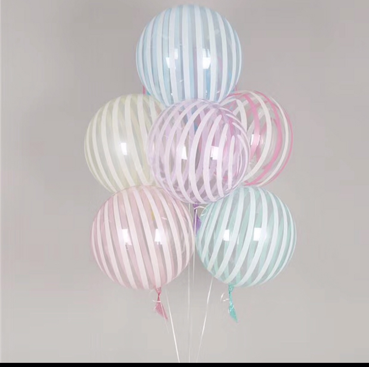 新款印花波波球18寸 50个一包图