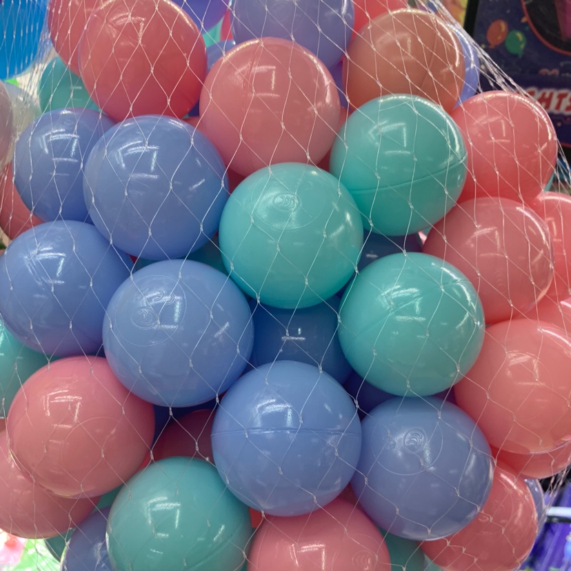 海洋球马卡龙色，食品级