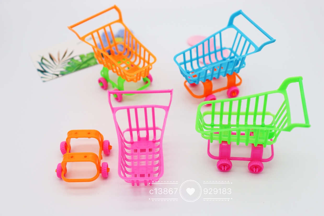 Shopping carts, children's plastic toys, role-playing toys, gifts Specification image