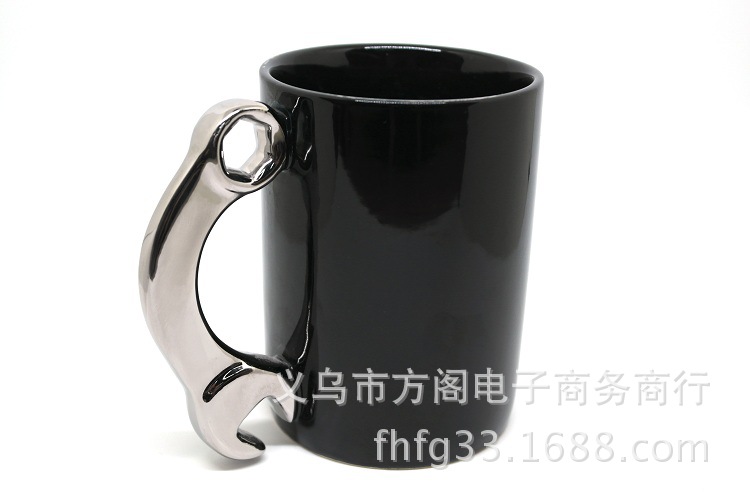 Tools Ceramic Cup Creative Wrench Shape Mug Wrench Cup Tool Series Wrench Cup Tool Cup Application Scenario