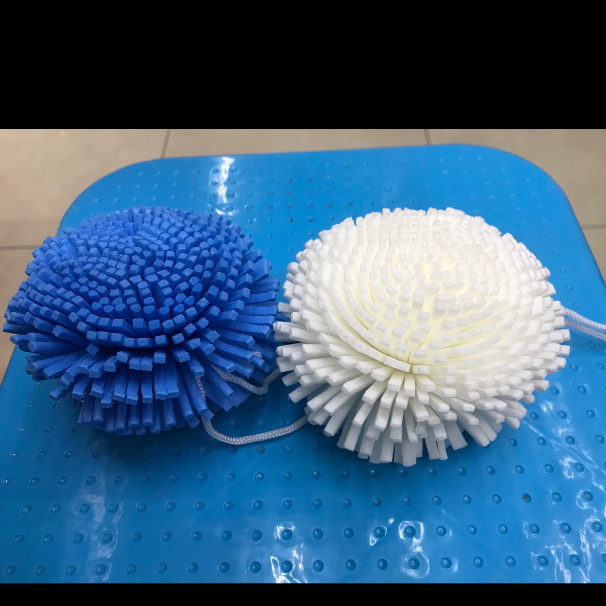 沐浴花彩色细节图