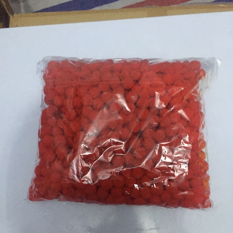 2cm毛球1000个混合单色可定制详情咨询创意装饰婚庆节日装饰服装鞋帽装饰配件