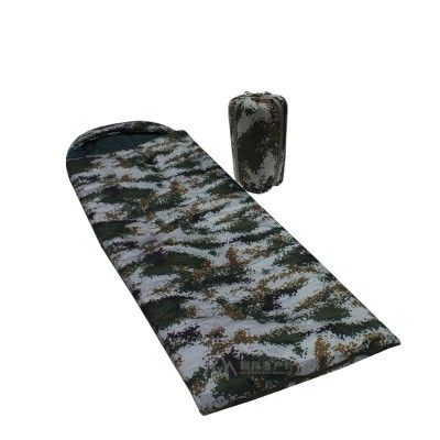 Camping outdoors Adult travel digital camouflage sleeping bag man man portable sleeping bag