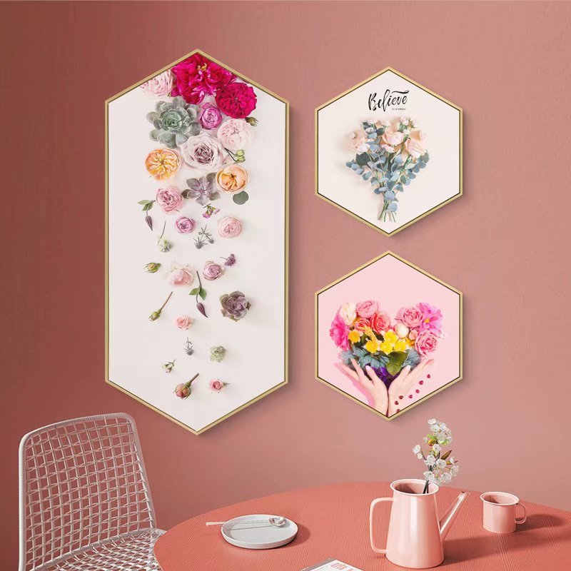 装饰画组合装饰画不规则组合画客厅餐厅挂画床头画详情图5