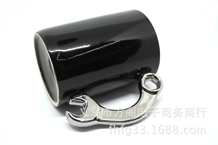 Tools Ceramic Cup Creative Wrench Shape Mug Wrench Cup Tool Series Wrench Cup Tool Cup undefined