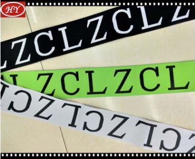 6cmZCL高腰提字带松紧带红跃织带厂家直销