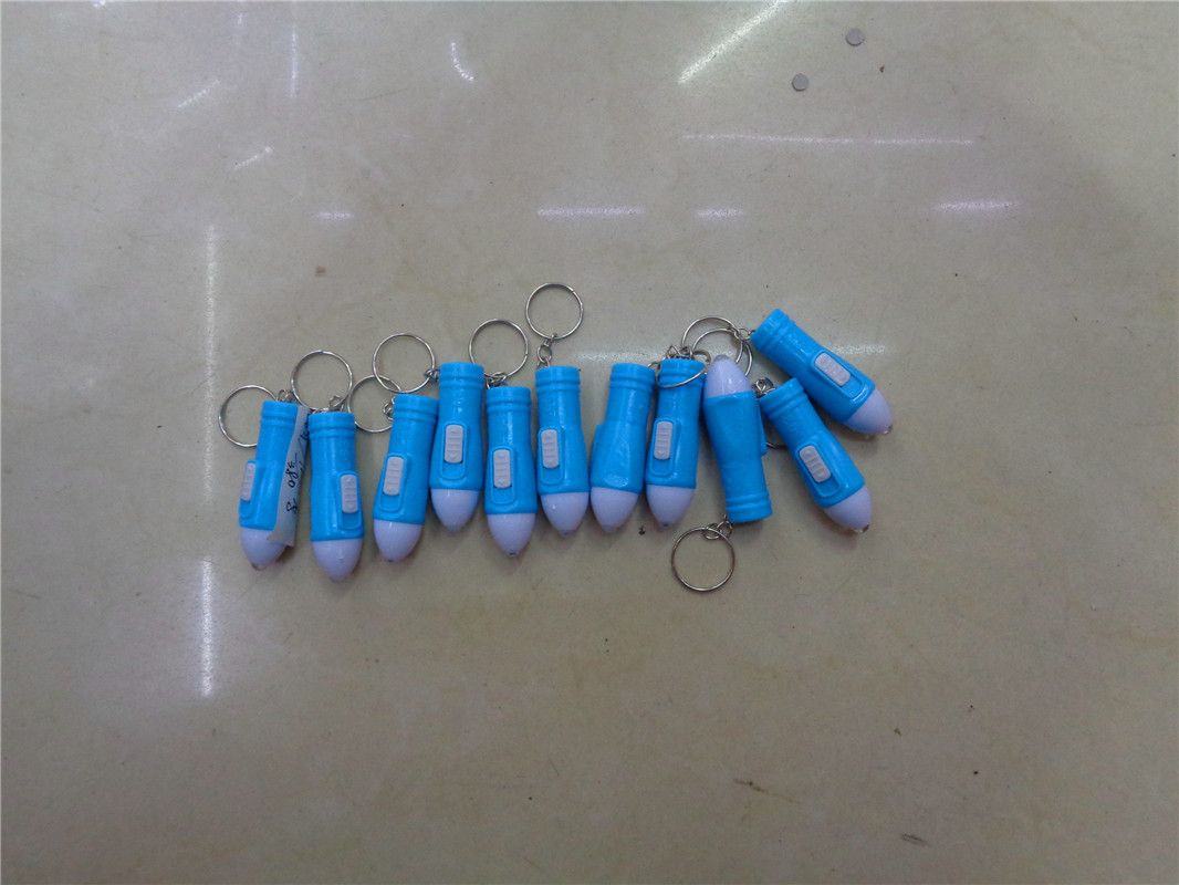 Children's toy key chain lamp luminescence inspection LED small night light plastic gift flashlight factory direct sale thumbnail