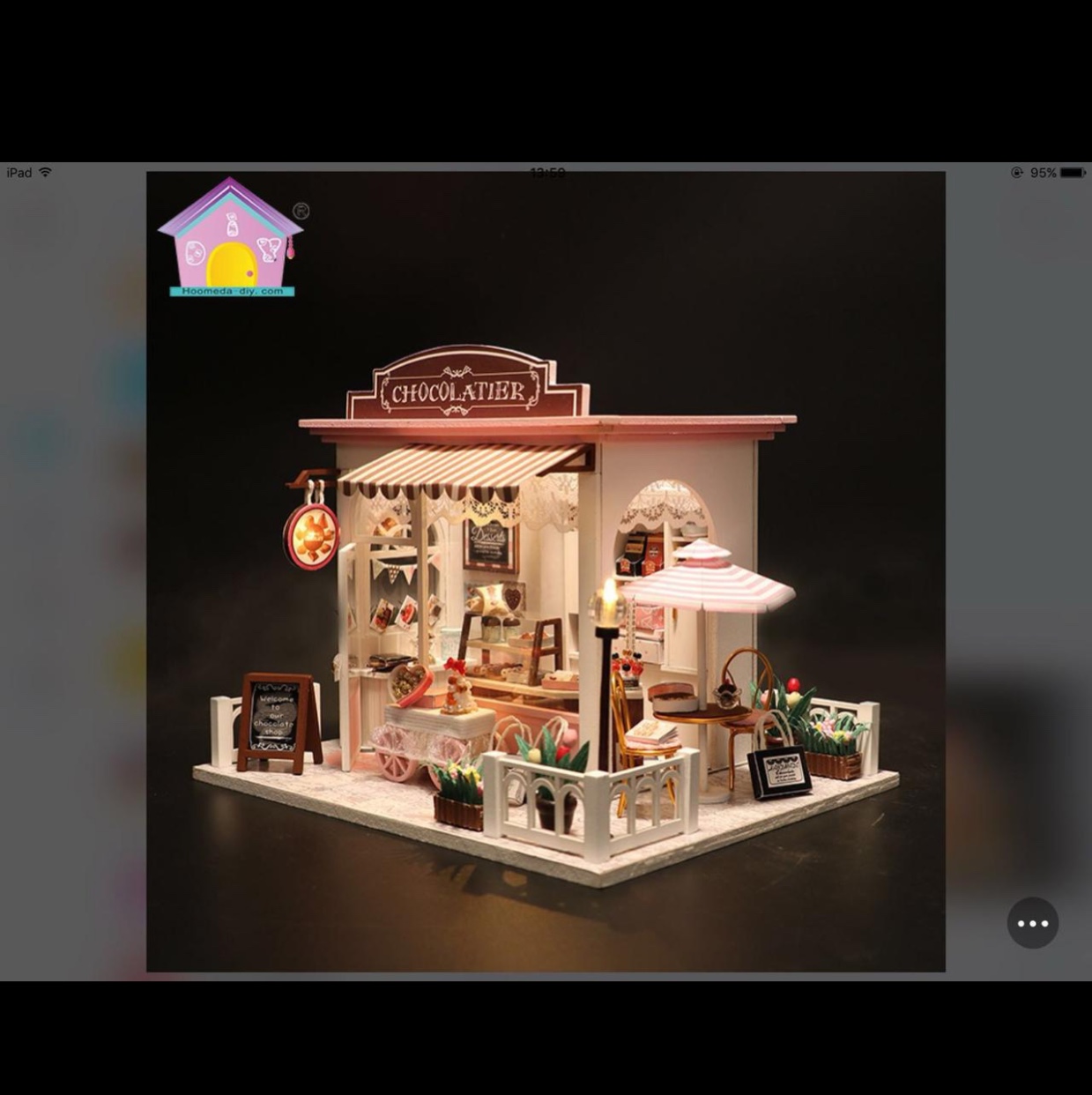 DIY Jigsaw Puzzle Cafe details Picture