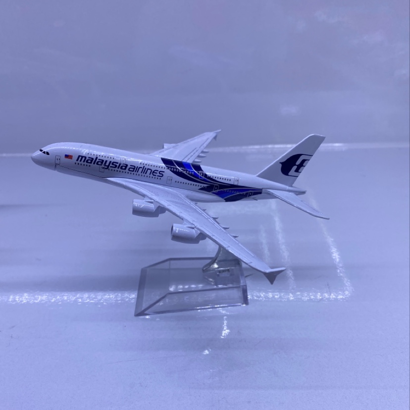 16cm仿真飞机模型：malaysia