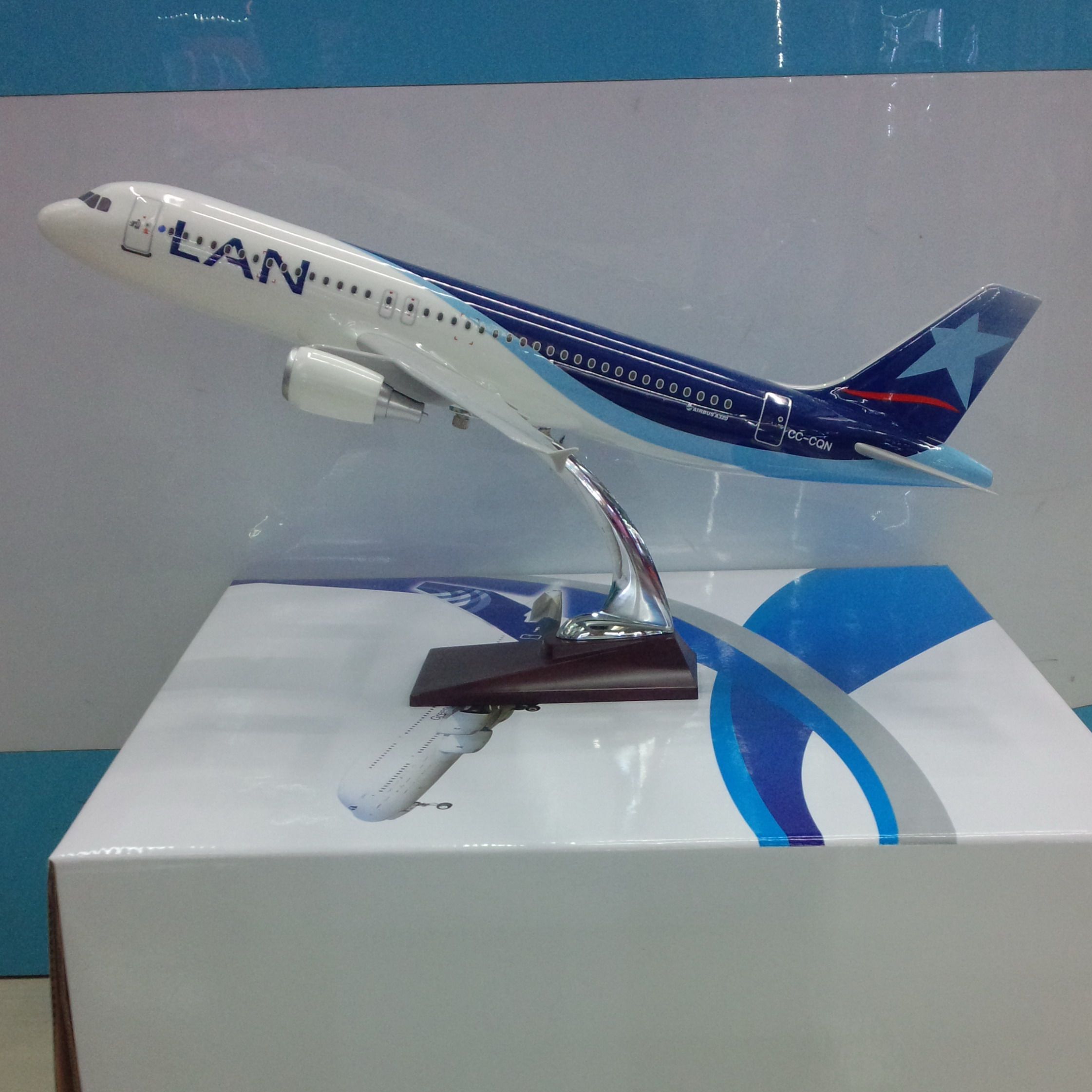 飞机模型（A320智利LAN航空）仿真飞机模型 合成树脂飞机模型