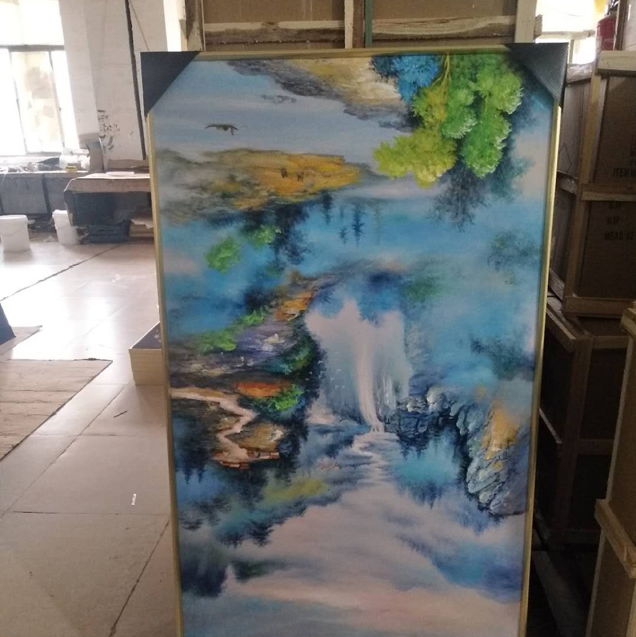 Hotel Room Hanging Picture Homestay Wall Painting New Chinese Hanging Picture
Ins Decorative Painting Specification drawing