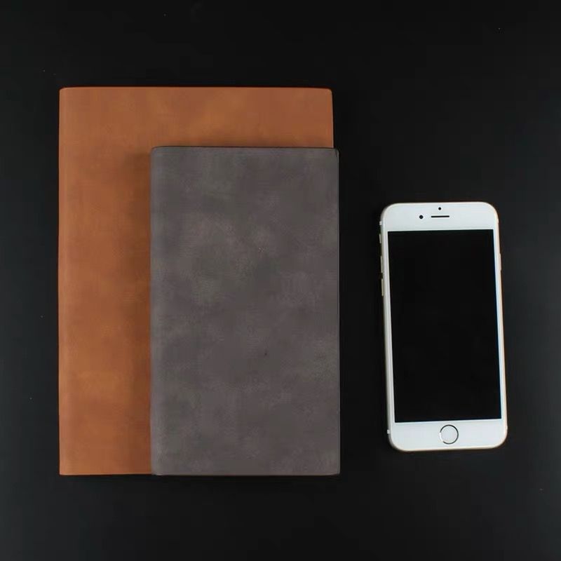 New ram notebook A5 notepad retro office stationery conference notebook custom printed logo Specification drawing