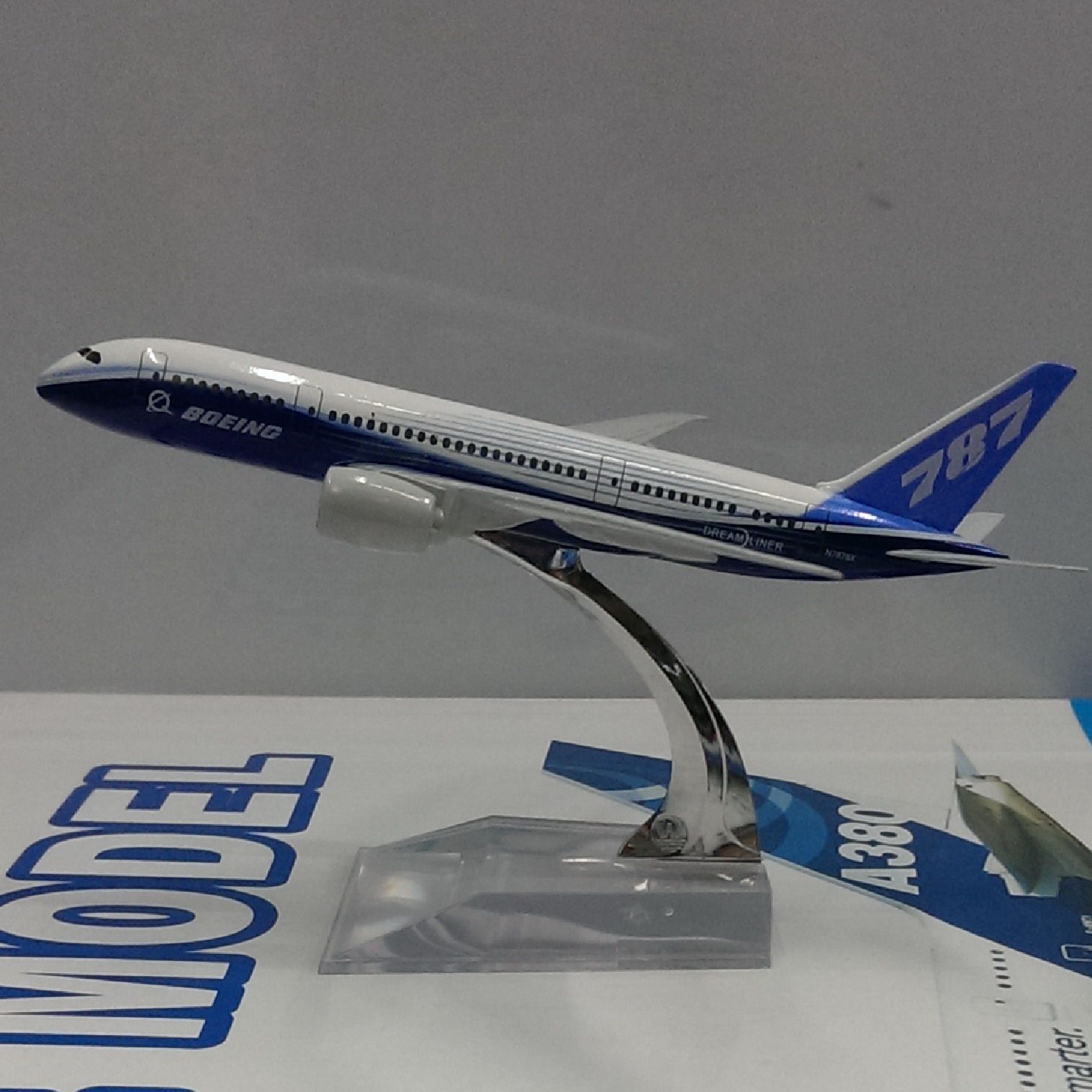 金属飞机模型（B787原型机）飞机模型 合金飞机模型 仿真飞机模型