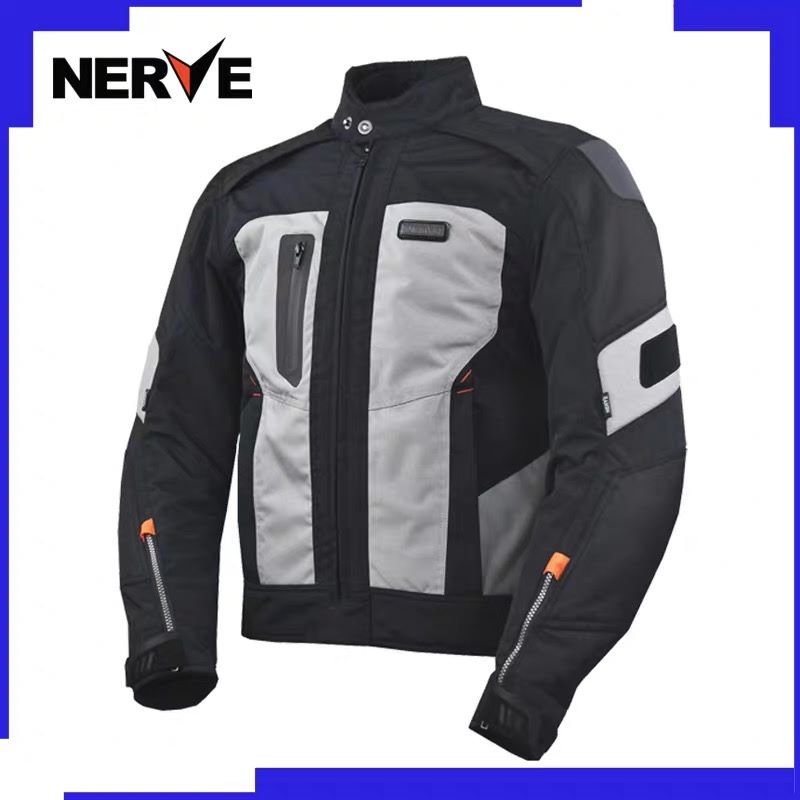 NERVE摩托车骑士服套装男机车赛车骑行服四季防摔防水保暖防寒夏