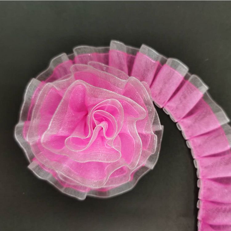 Polyester Sand Belt Printing Lace All Kinds Of Cloth Crease Flower Products Manufacturers Direct Sales undefined
