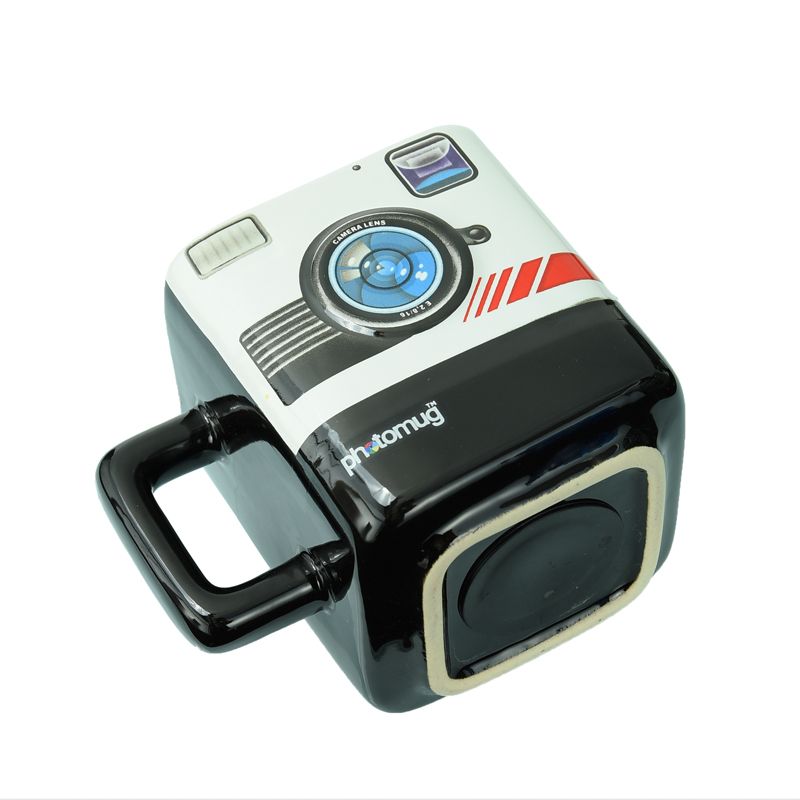 Creative Camera Pottery Porcelain Mug Personality Camera Lens Mug Camera Bone China Mug details Picture