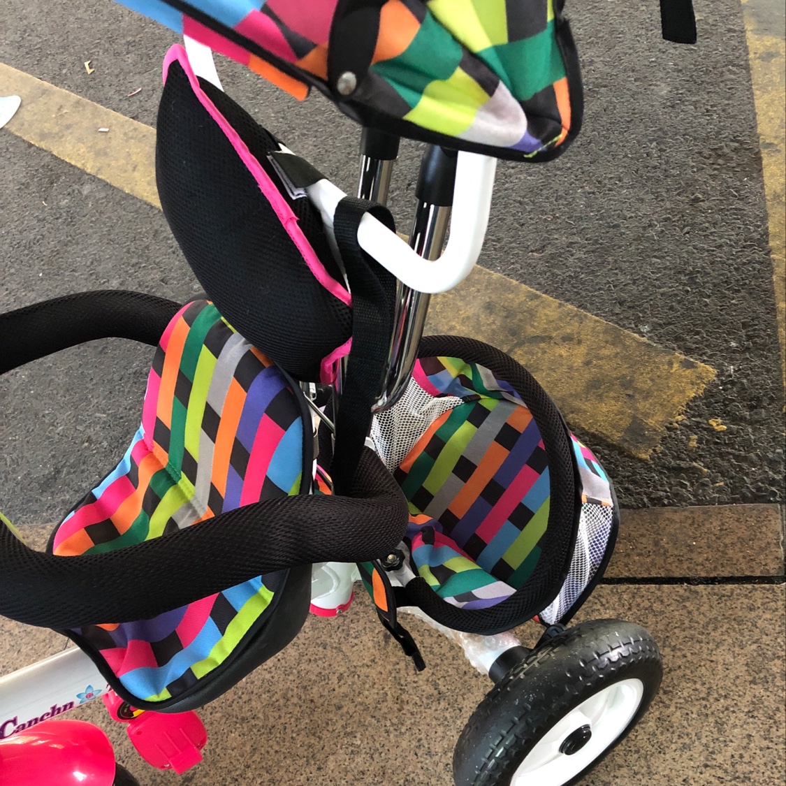 Hand-pushed tricycle Specification image