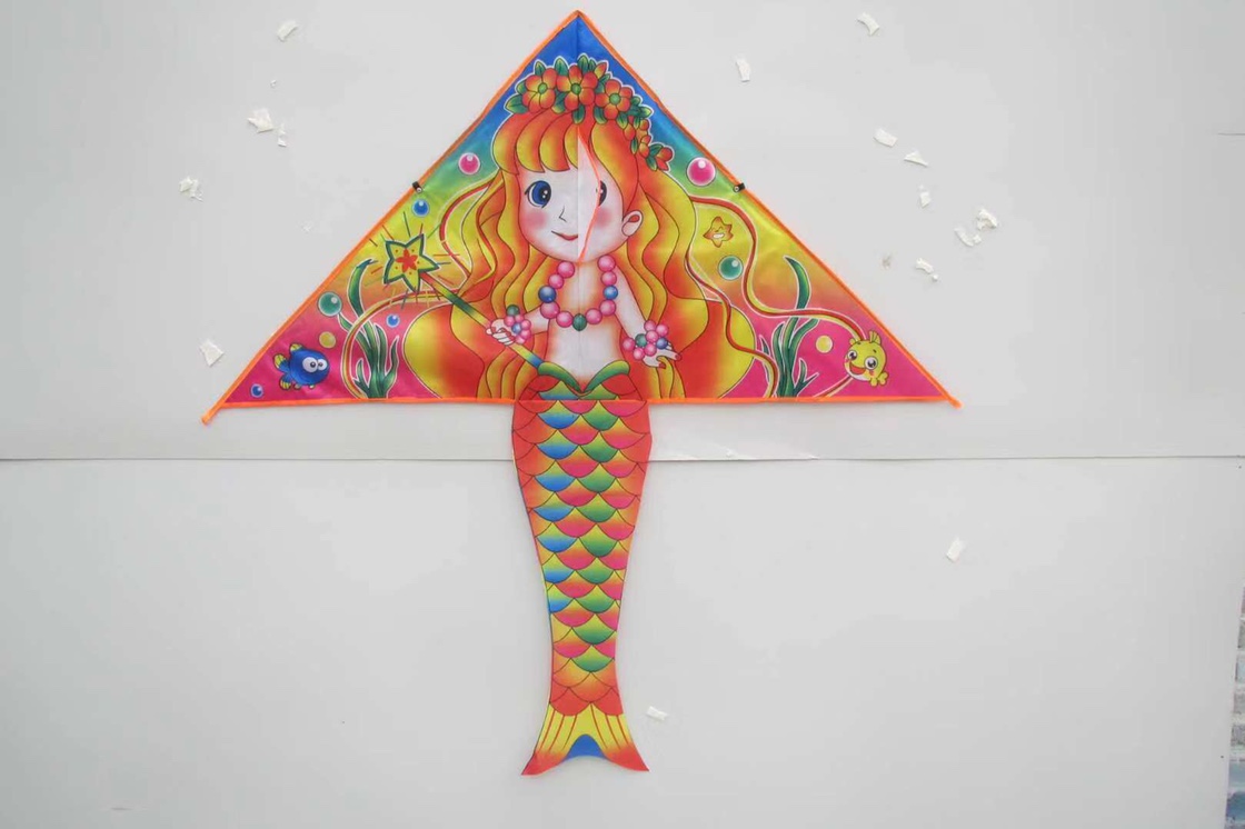 美人鱼风筝图