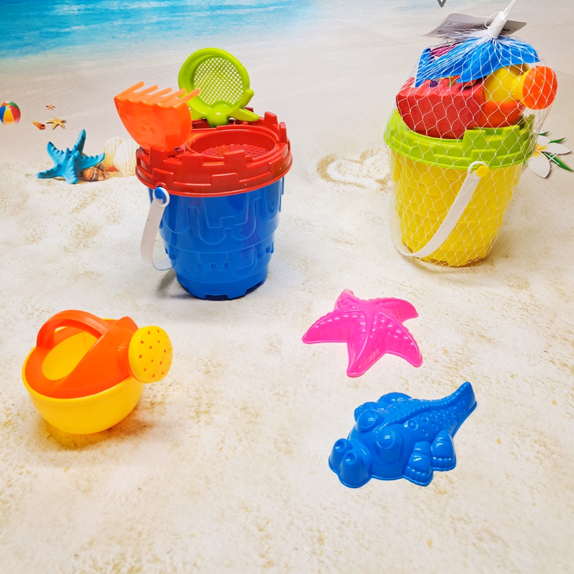 Kids' ATV toy set Thickened baby Shovel sand dig sand hourglass play sand tools Small shovel and bucket