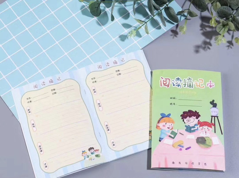 A5彩页功能本（阅读摘记本）