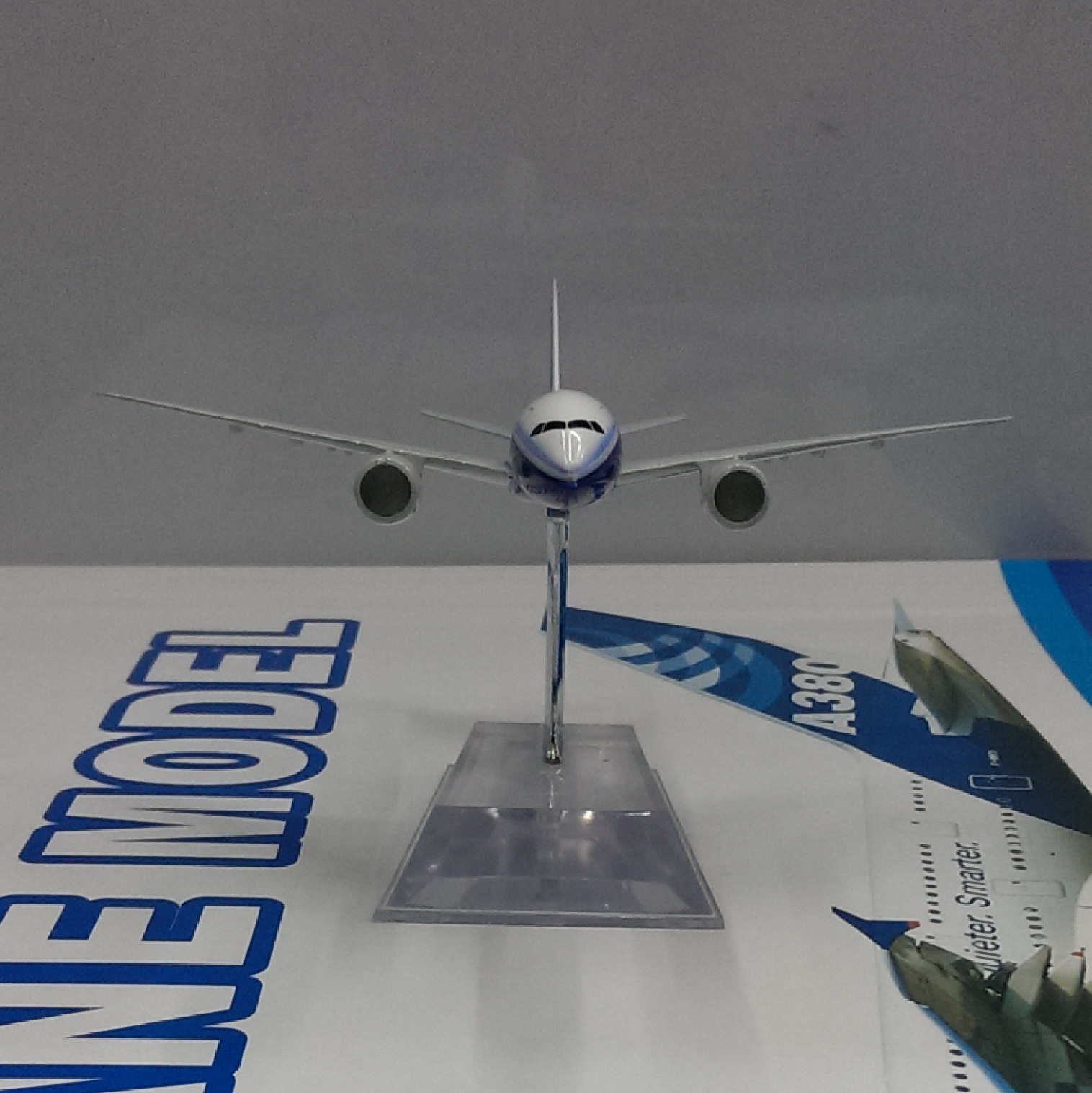金属飞机模型（B787原型机）飞机模型 合金飞机模型 仿真飞机模型详情图3