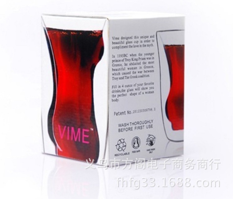 美女杯 美女双层隔热杯 裸女玻璃杯 裸女创意杯 美女杯 裸女杯详情图13