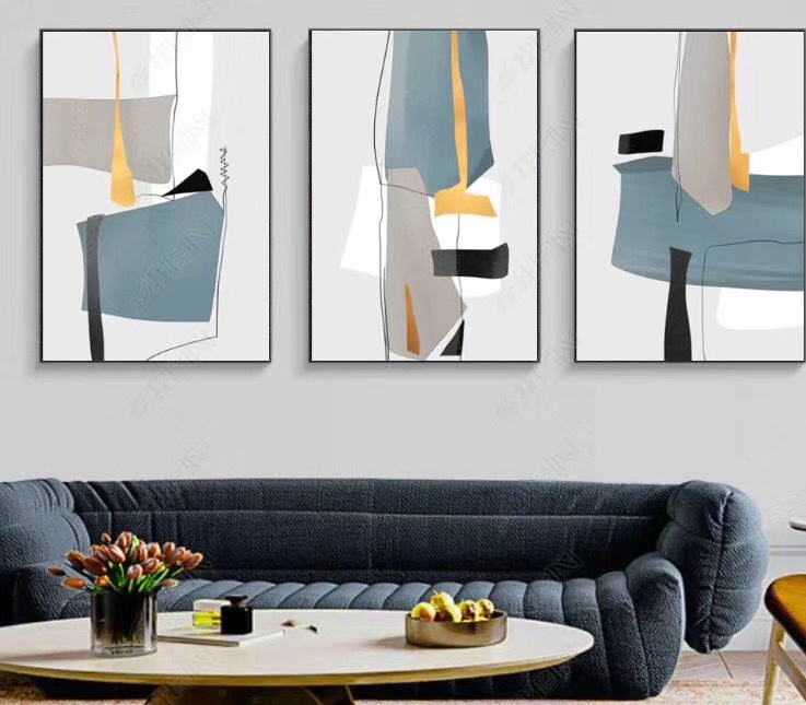 现代简约抽象画