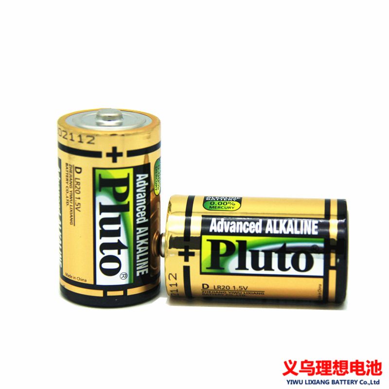 Pluto碱性电池 1号大号LR20 1.5V 煤气灶手电筒 批发细节图