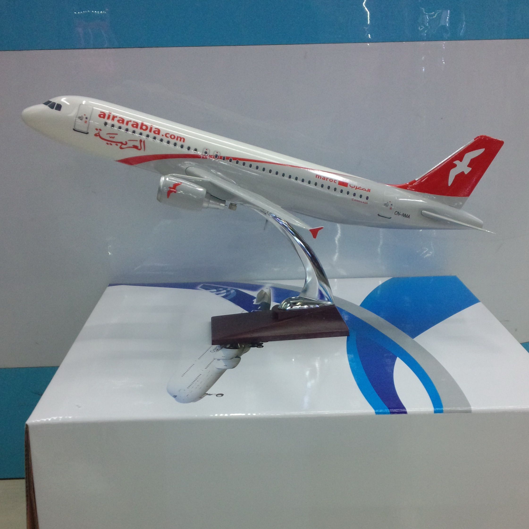 飞机模型（A320阿拉比亚航空）仿真飞机模型 合成树脂飞机模型