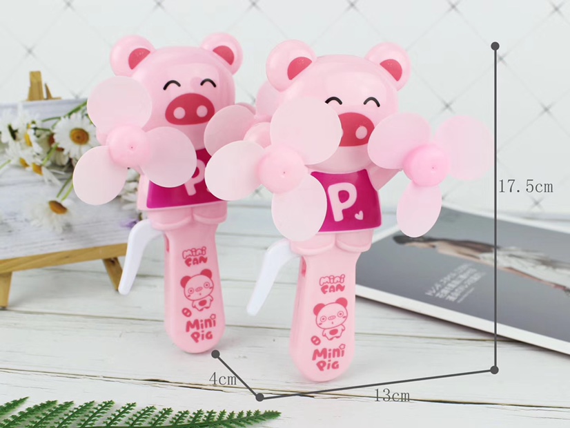 Hot-selling small pink hand-pressed mini fans and handheld mini hand-pressed fans are selling well at street stalls undefined