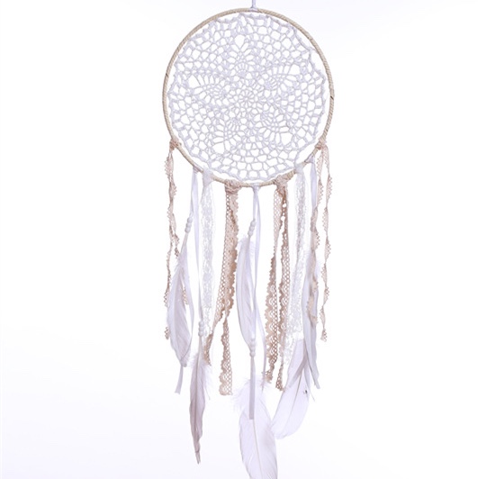 Huashen Craft Indian dreamcatcher, hand-woven handicrafts, Home Feather wind chimes, Wedding gifts Factory Wholesale 23CM4063