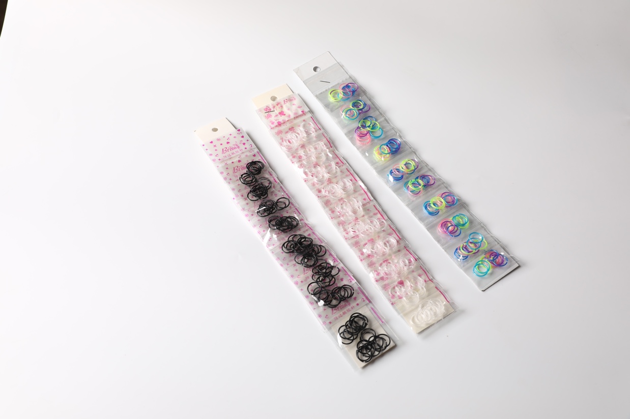 Plastic ear rings, anti-allergy men's earrings, ear bone ring, circle, student invisible Billon -02