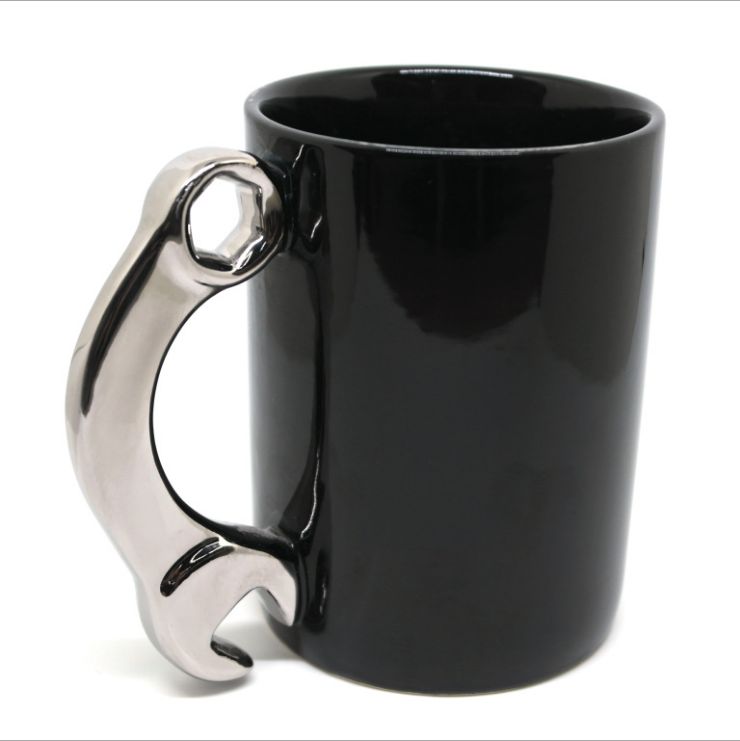 Tools Ceramic Cup Creative Wrench Shape Mug Wrench Cup Tool Series Wrench Cup Tool Cup