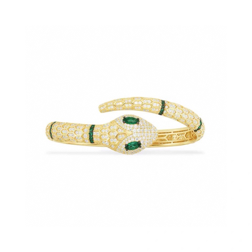 A New product: Guardian spirit snake mouth silver bracelet female minority design personalized snake-shaped hand jewelry bar code price 240 thumbnail