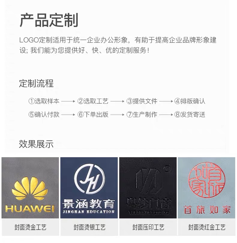 笔记本a5羊巴皮带扣记事本套装商务礼盒办公用品本子定制现货批发详情图4