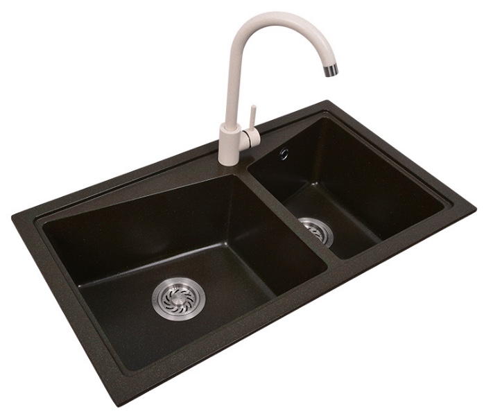 Double JL212 (8046) Stone Household sink full figure