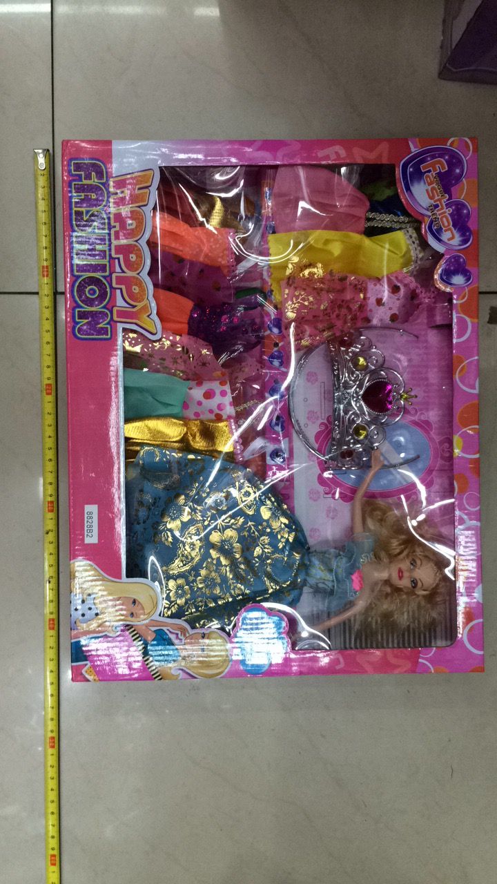 大号芭芘新娘娃娃套装女孩公主大礼盒洋娃娃婚纱衣服玩具厂家批发