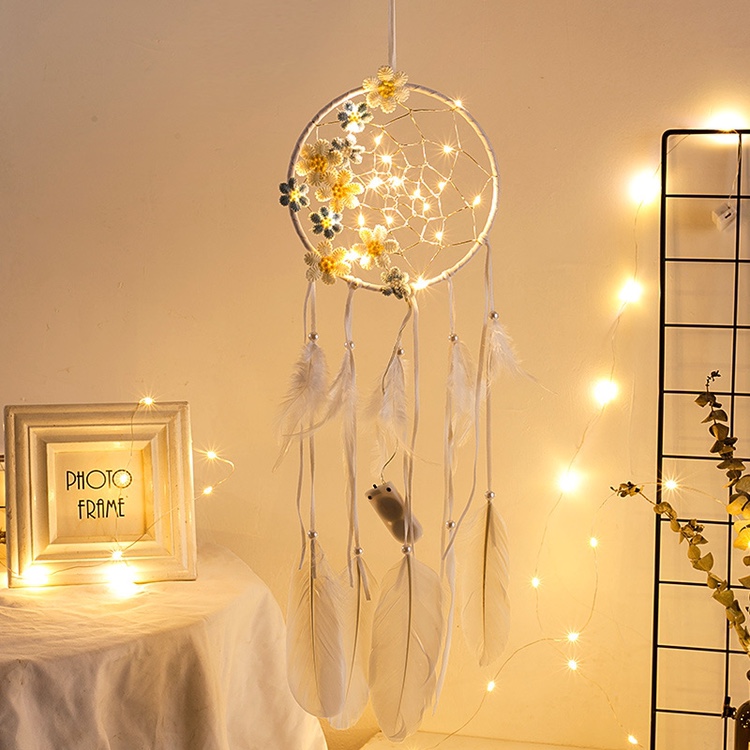 Tianbang dreamcatcher Craft Feather Home Wall Decoration Creative Birthday Gift Dream Catcher 20DC062