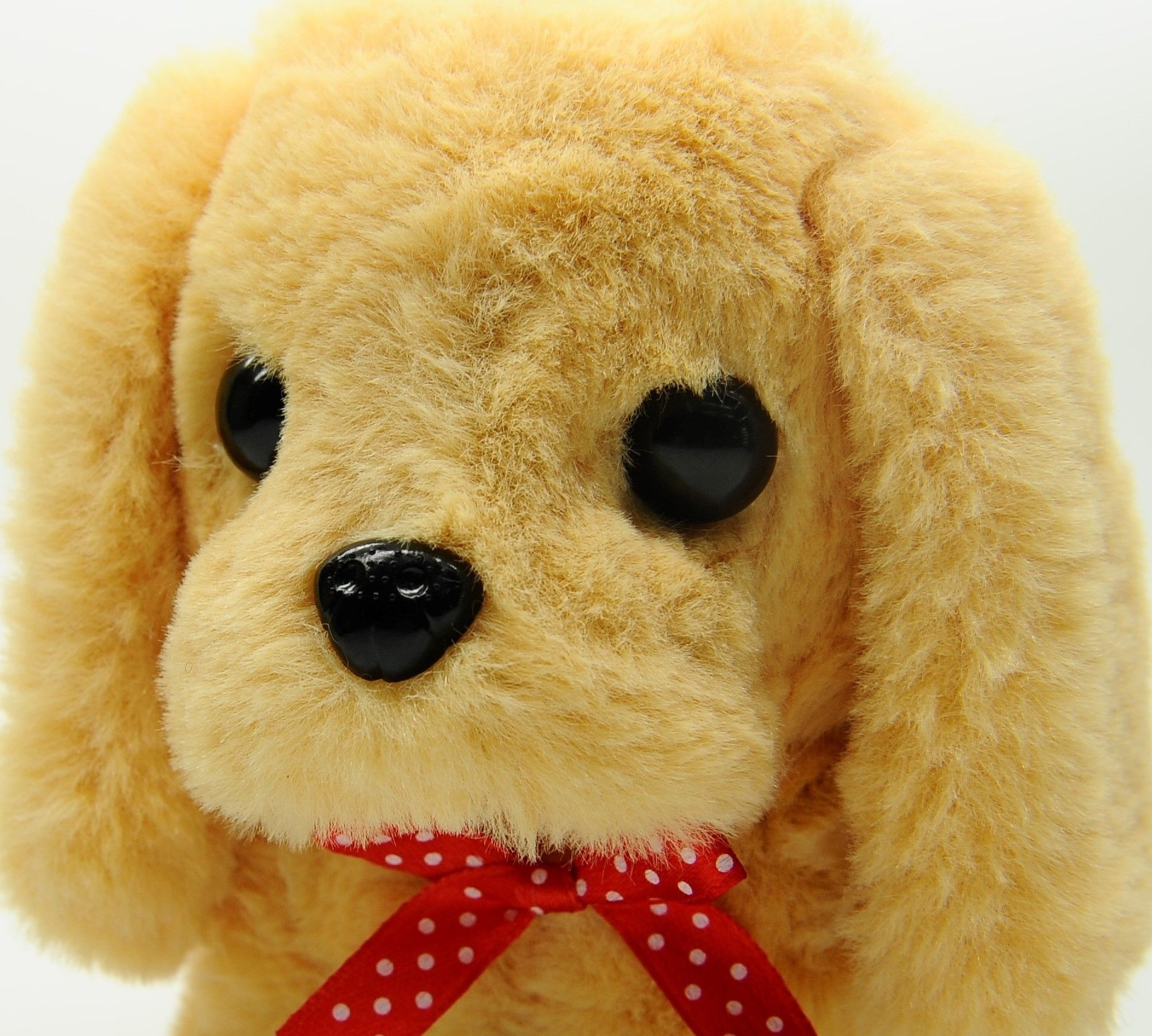 Children's gifts: Simulated moving toys, dog plush toys, which can walk, bark and wag their tails details Picture