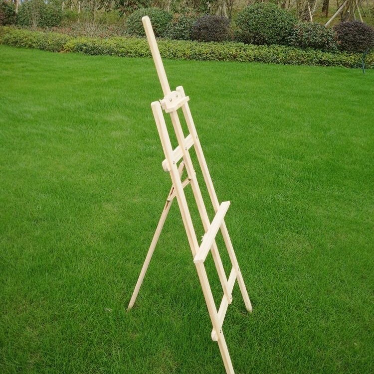Imported Pine Easel Easel Set Of Support Sketch Writing Life Easel Display Stand Application Scenario