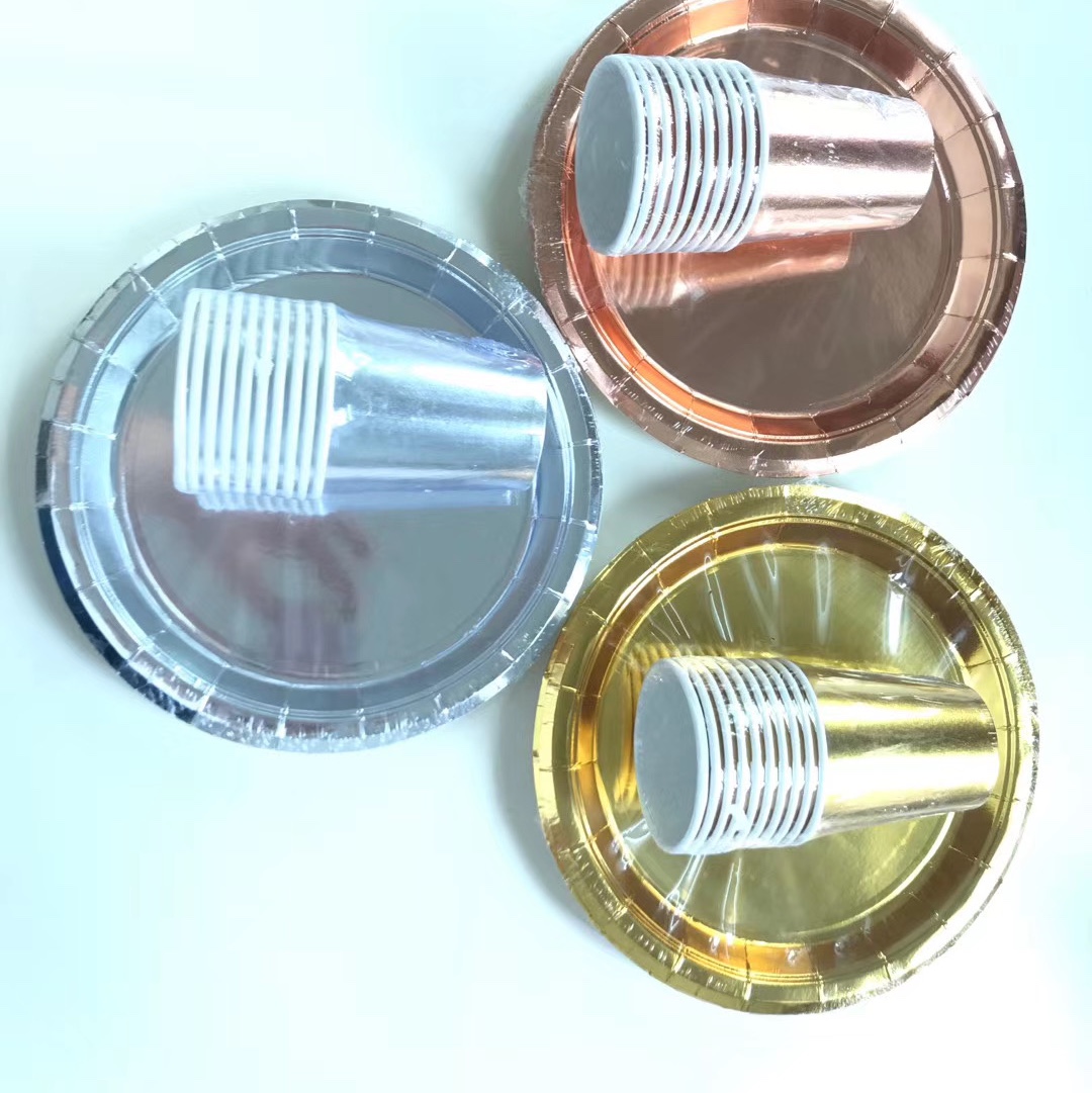 Wholesale of laser discs, disposable plates, cups and party supplies