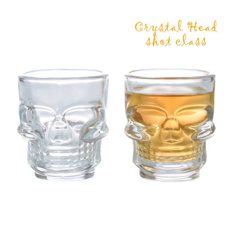 骷髅杯套装（四只装） Crystal Head Shot Glass威士忌骷髅杯套装详情图4