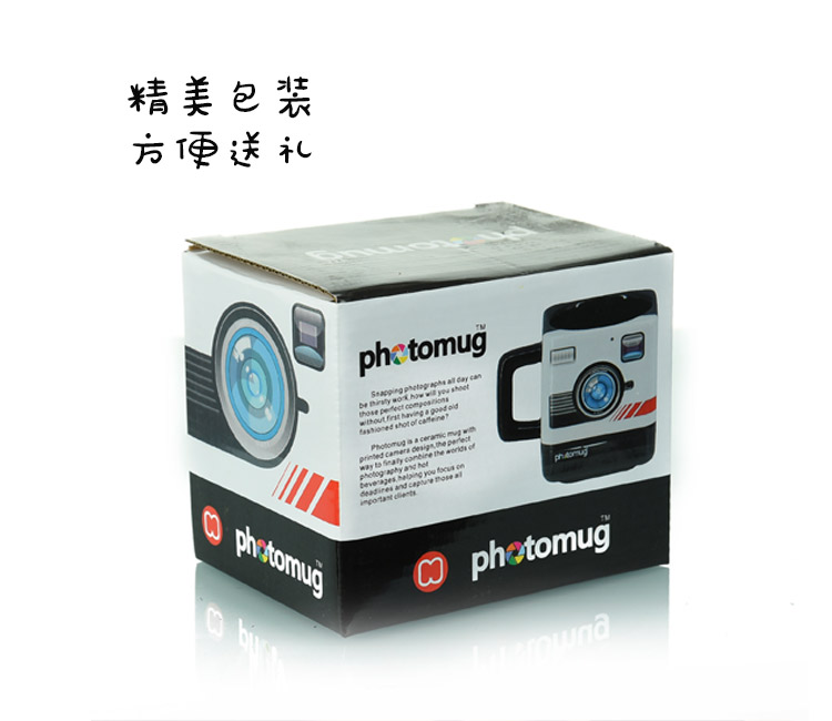 Creative Camera Pottery Porcelain Mug Personality Camera Lens Mug Camera Bone China Mug undefined