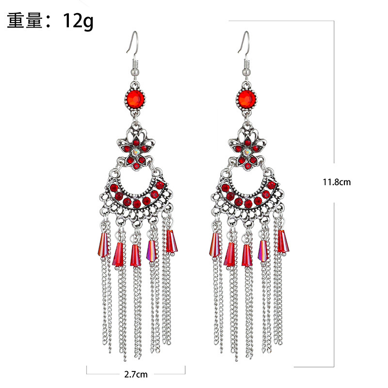 Korean style fashionable and stylish women's earrings, simple ancient-style earrings, 79 elegant and new